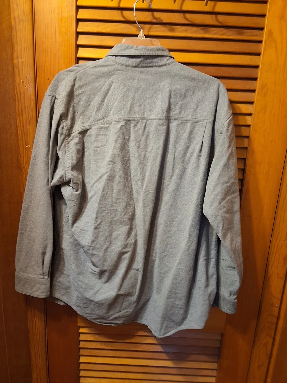 Men's Lands End Long Sleeve Button Down Shirt